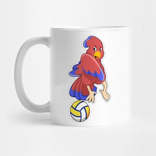 Bird at Volleyball Sports Mug